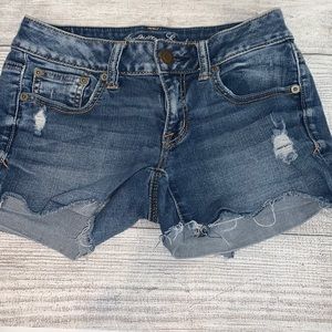 American Eagle denim shorts size 2